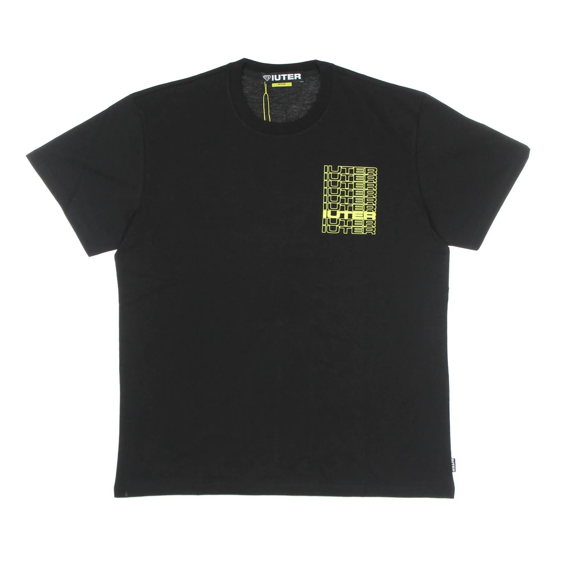 Maglietta Uomo Spine Tee Black