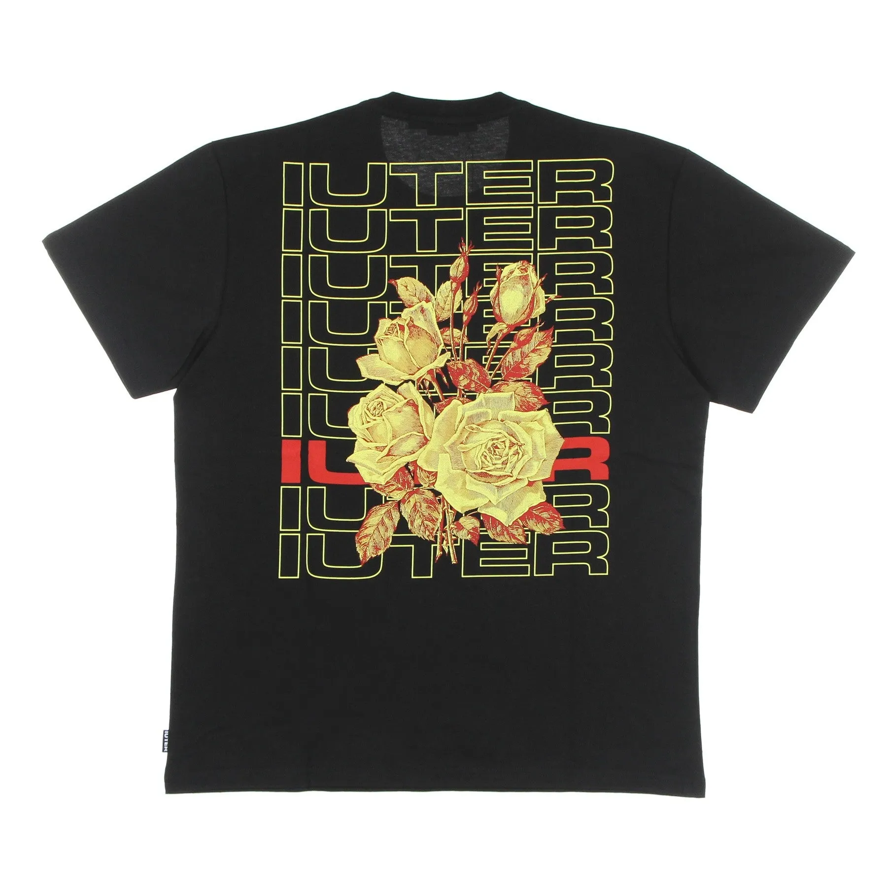 Maglietta Uomo Spine Tee Black