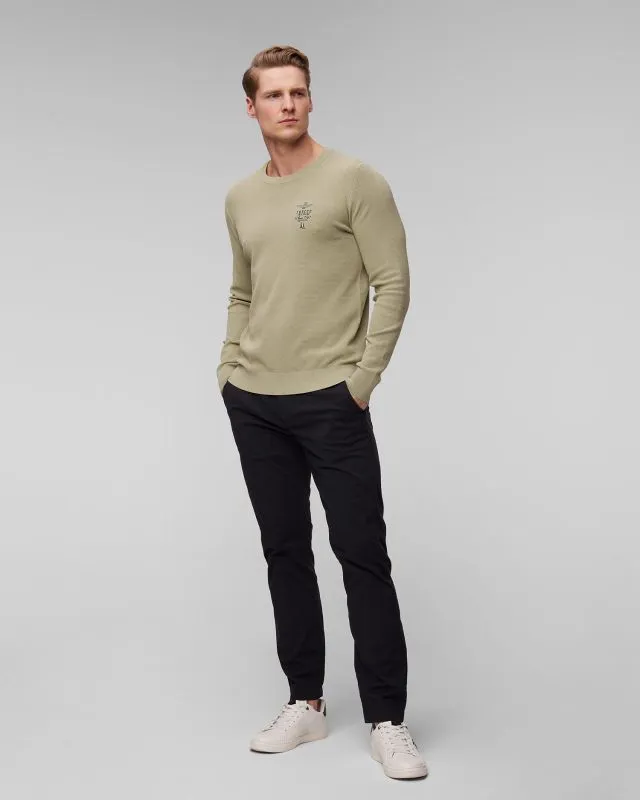 Maglione verde da uomo Aeronautica Militare