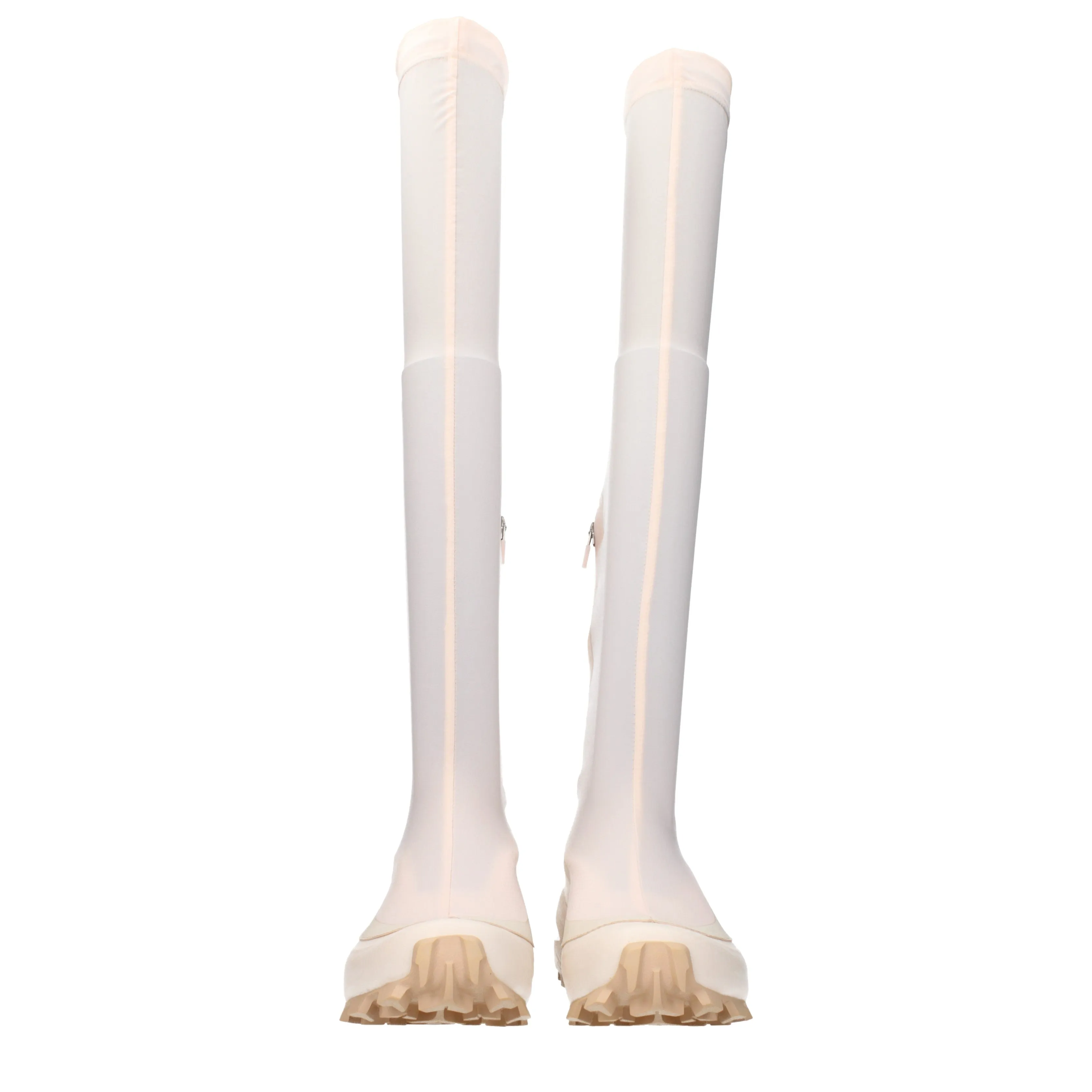 Maison Margiela Stivali Salomon Donna Tessuto Rosa/Vaniglia