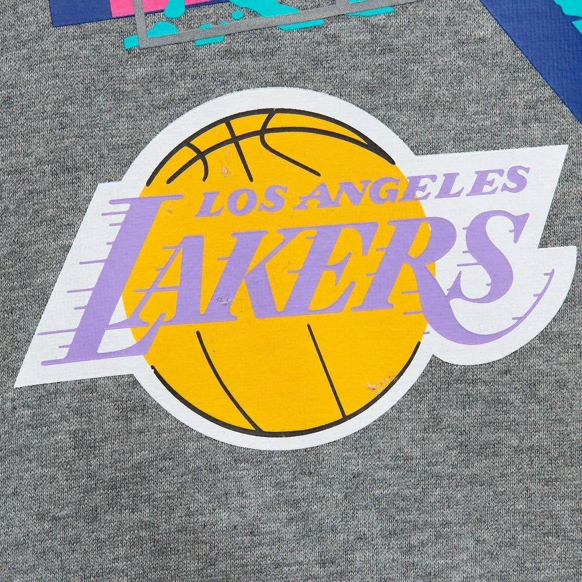      MITCHELL & NESS FELPA GIROCOLLO NBA 90S REFLECT LAKERS  