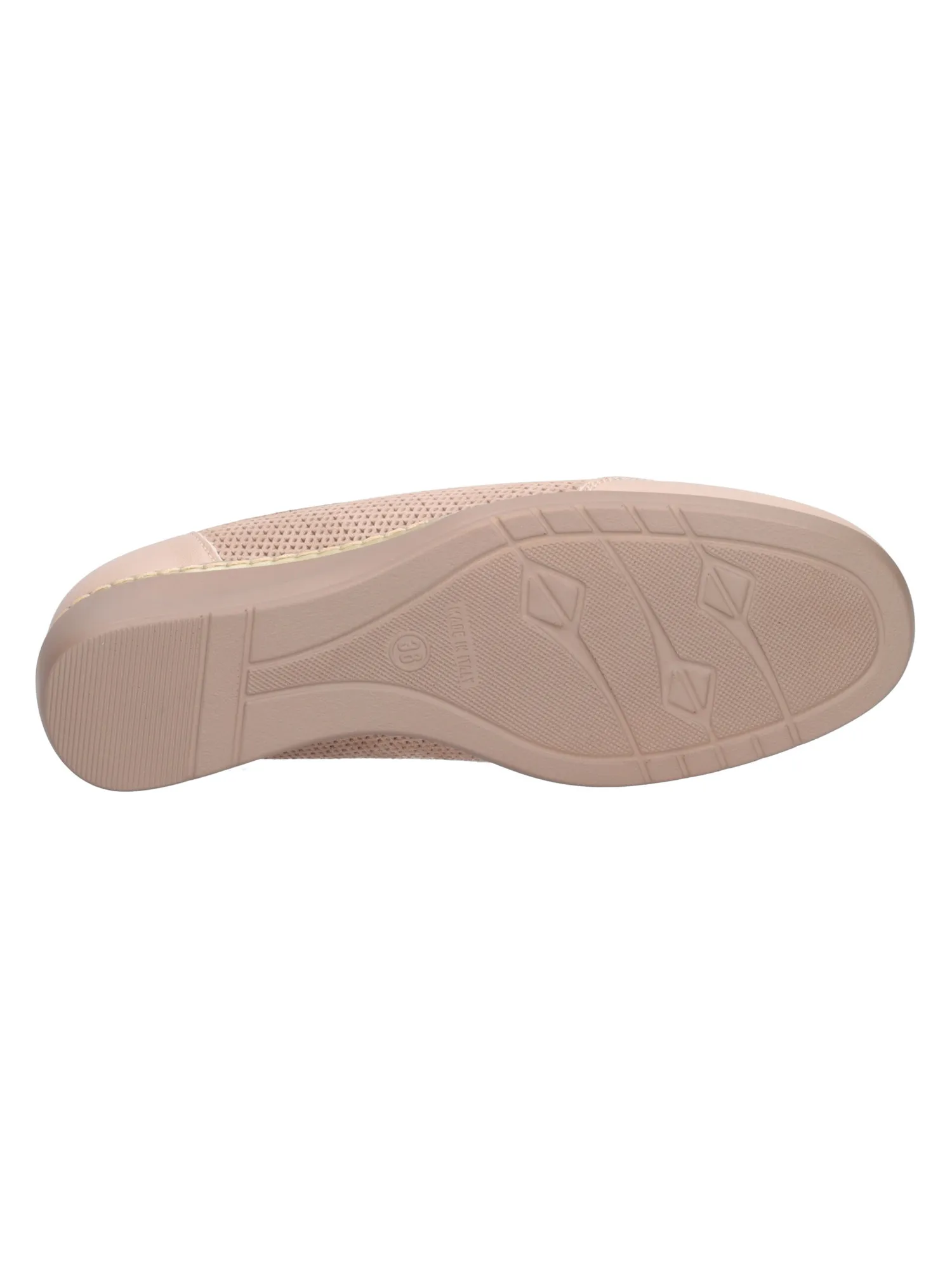 Mocassino con zeppa bassa Confort da donna beige