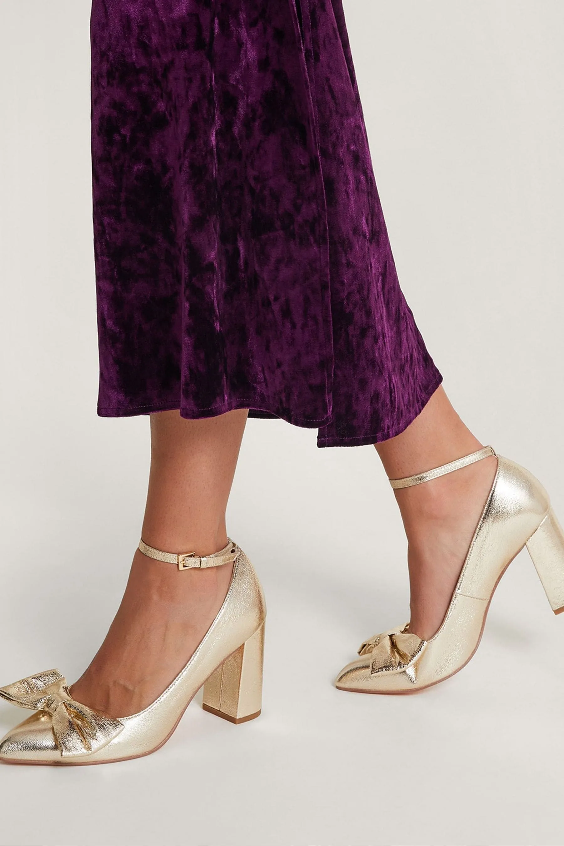 Monsoon Cathy - Scarpe Fiocco con tacco