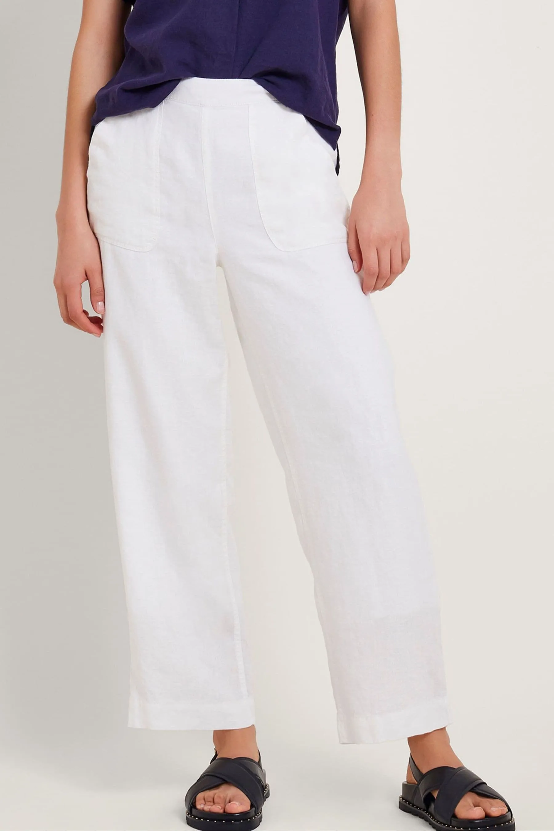 Monsoon Parker - Pantaloni corta in lino