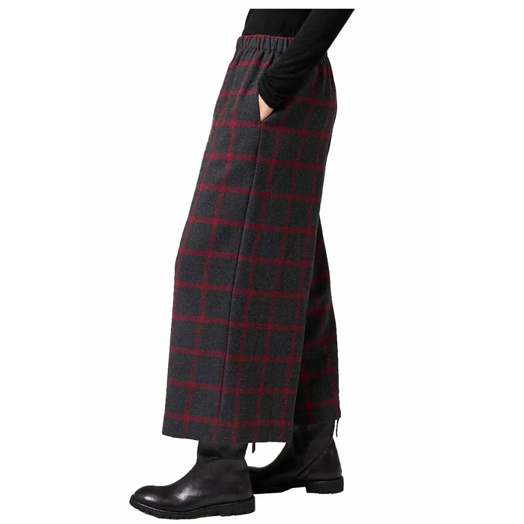 NEIRAMI pantalone donna ampio B122EQ AMPIO MADE IN ITALY