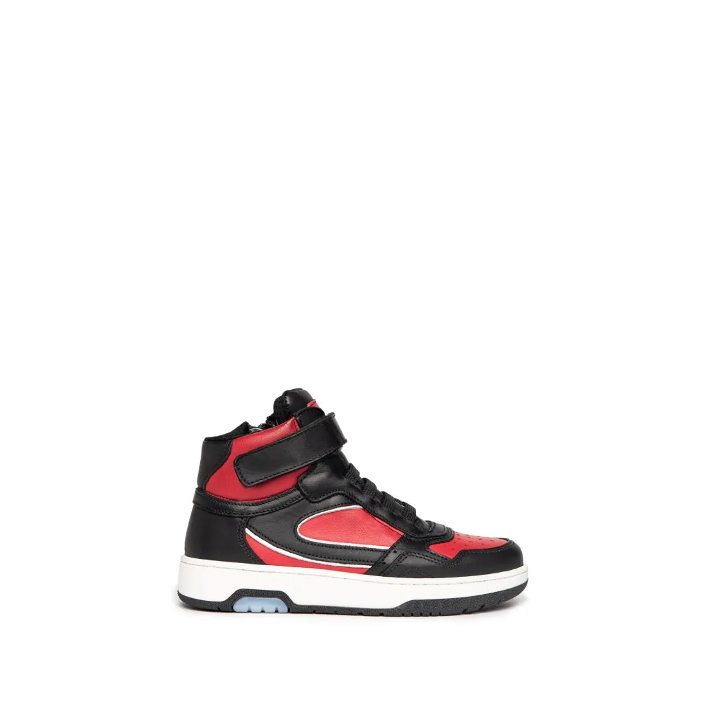 Nero Giardini  ---------    ------------NeroGiardini sneakers  ragazzo in pelle I234301M-100 AI23