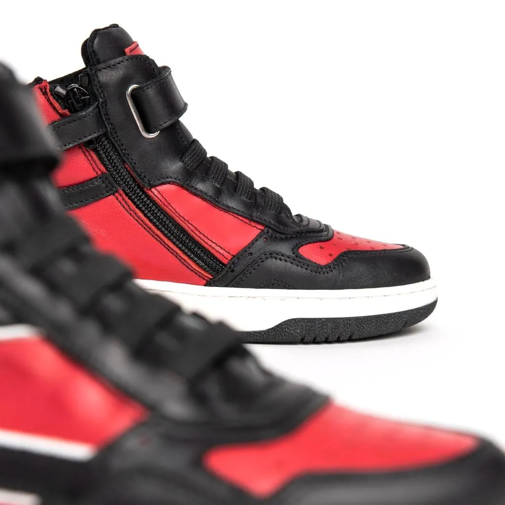Nero Giardini  ---------    ------------NeroGiardini sneakers  ragazzo in pelle I234301M-100 AI23