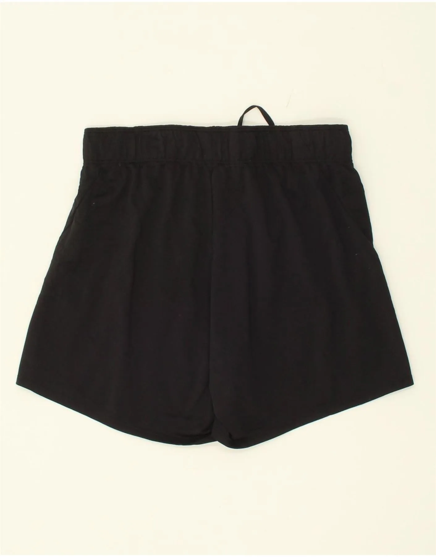 NIKE Womens Sport Shorts UK 4 XS  Black Polyester