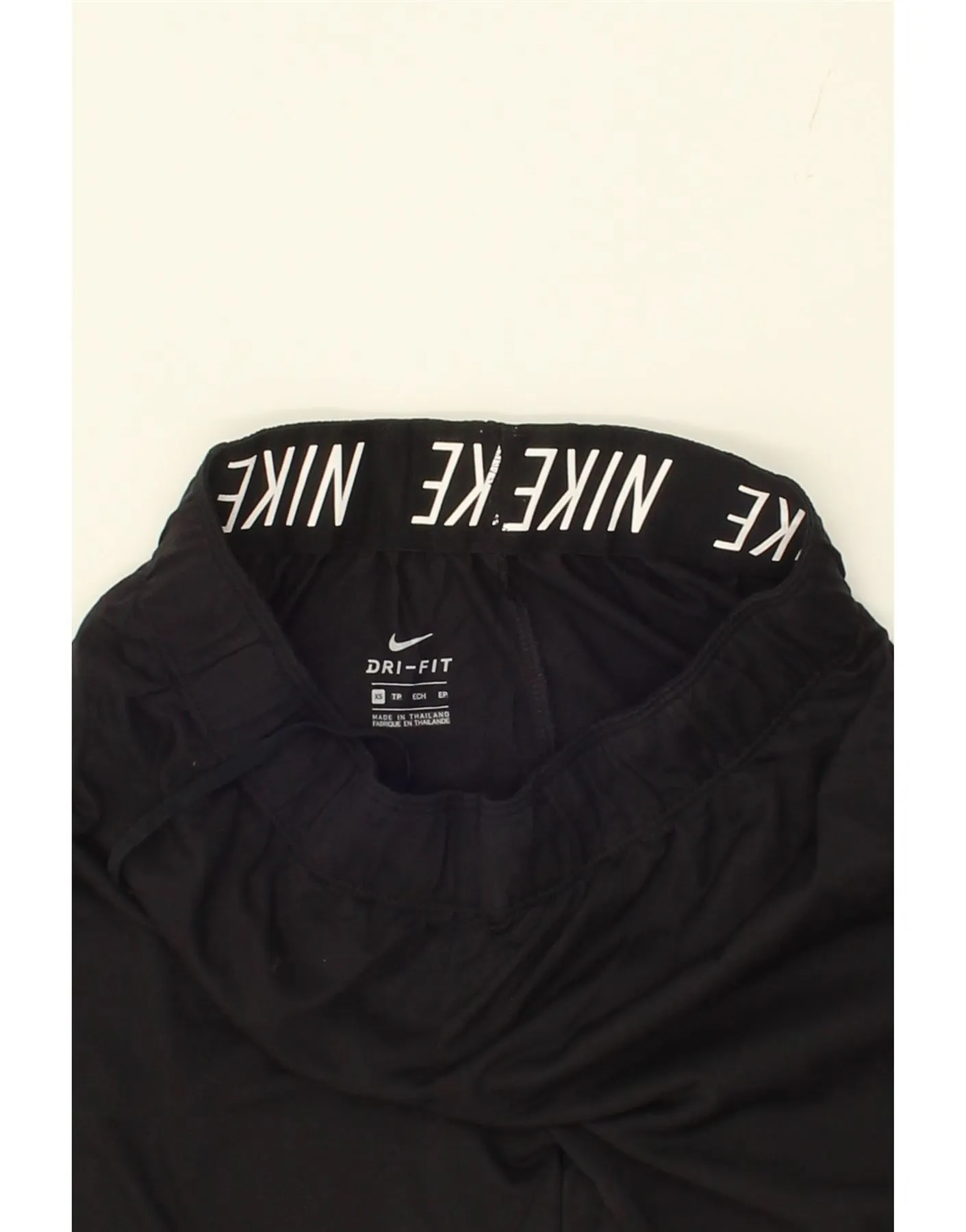 NIKE Womens Sport Shorts UK 4 XS  Black Polyester