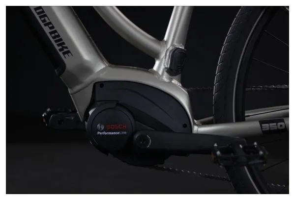 OGP Bike Fitness 350 Bicicletta elettrica da città 28'' Shimano Altus 9S 500Wh Grigio