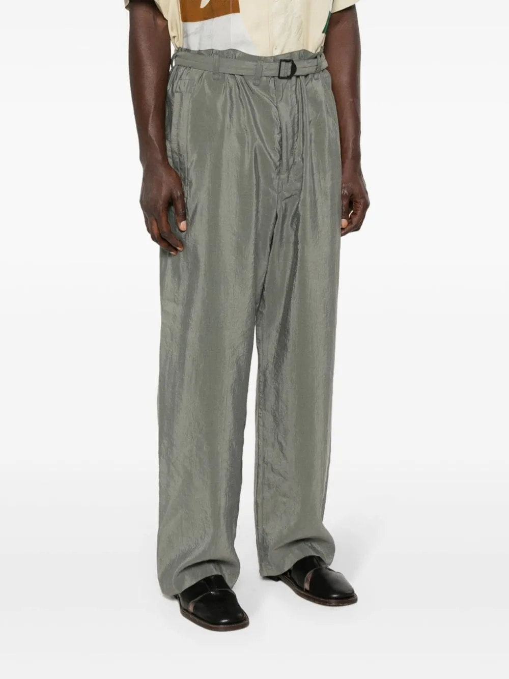 Pantaloni affusolati in grigio - uomo
