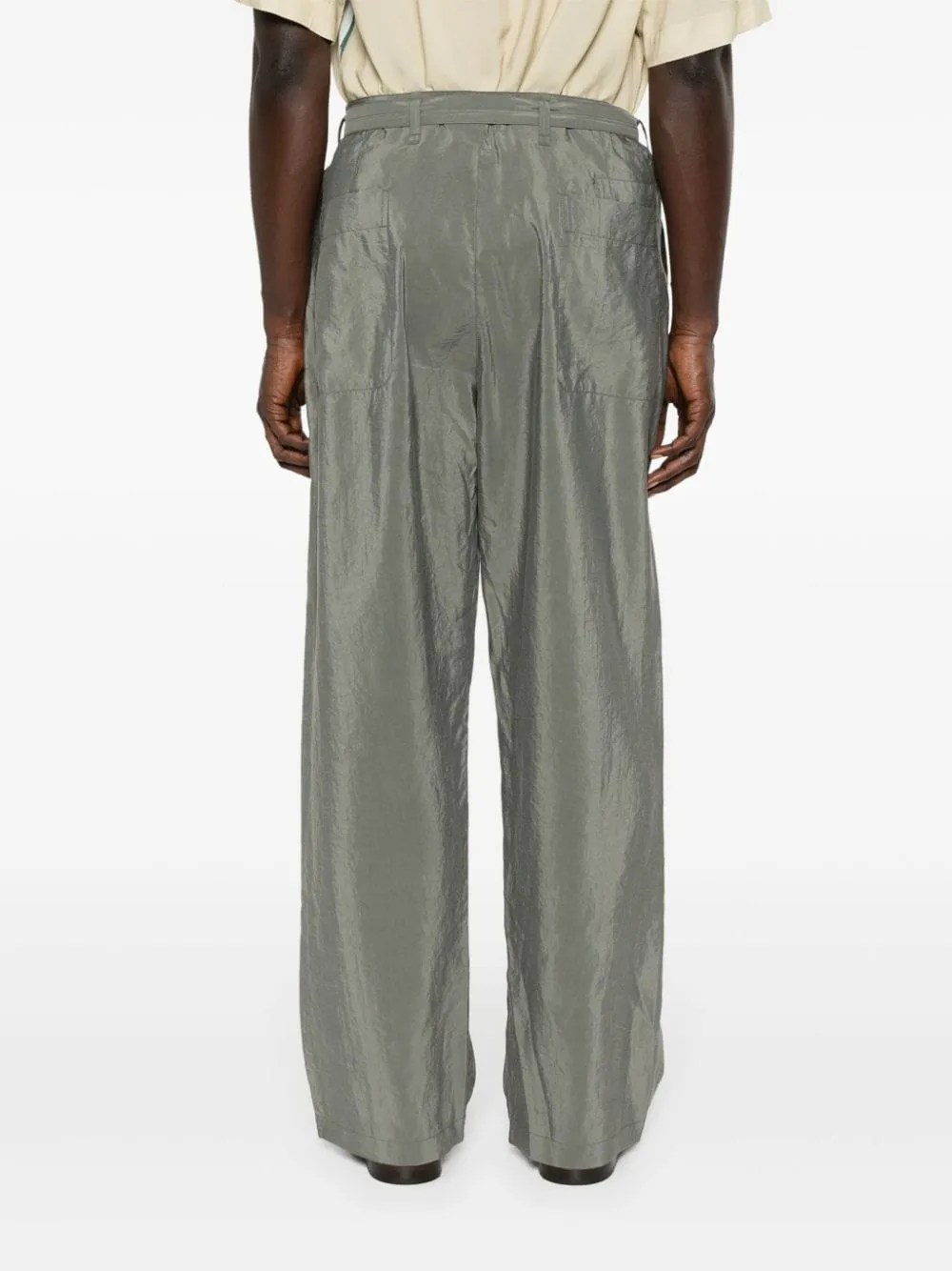 Pantaloni affusolati in grigio - uomo