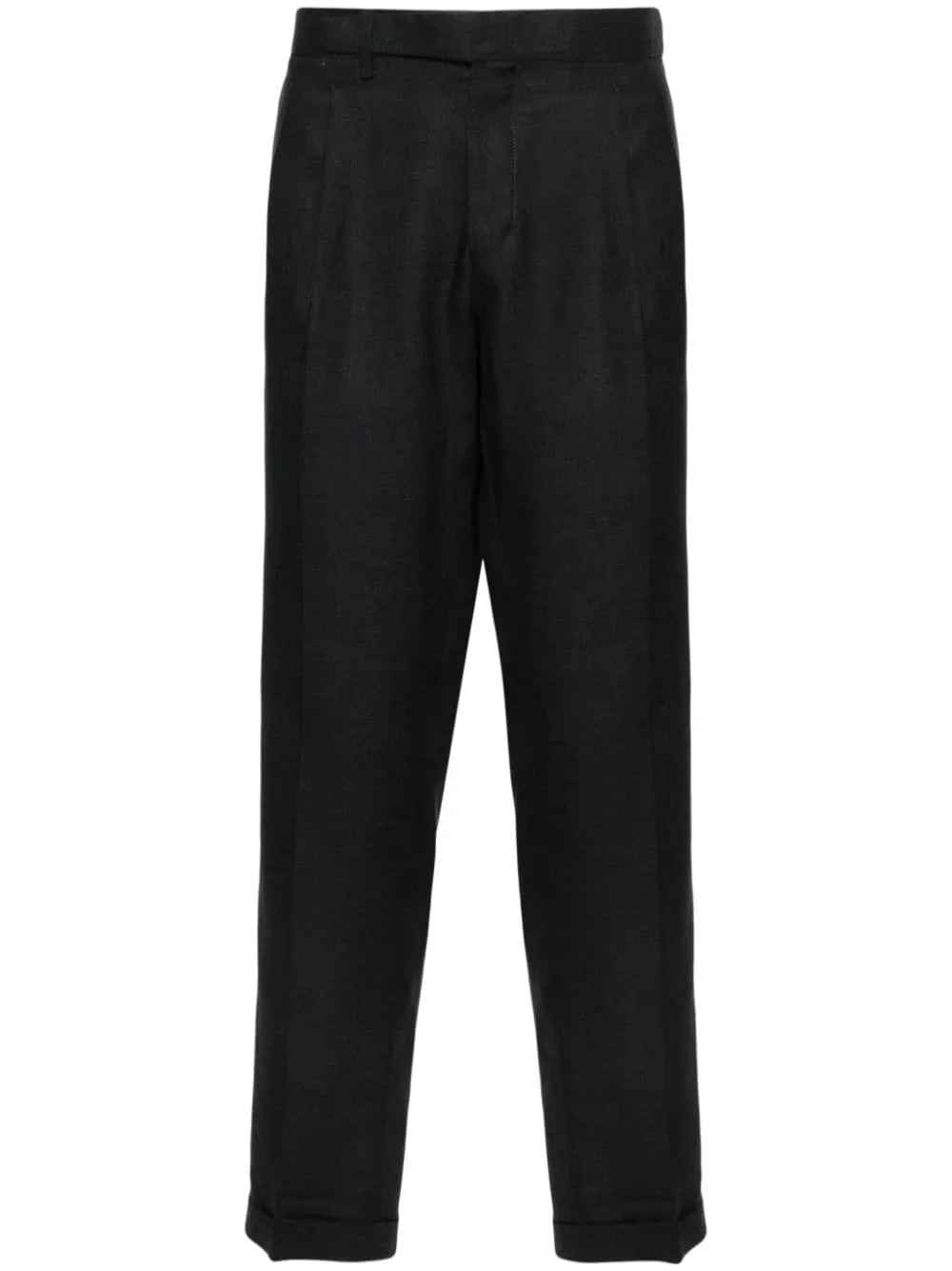 Pantaloni affusolati in nero - uomo