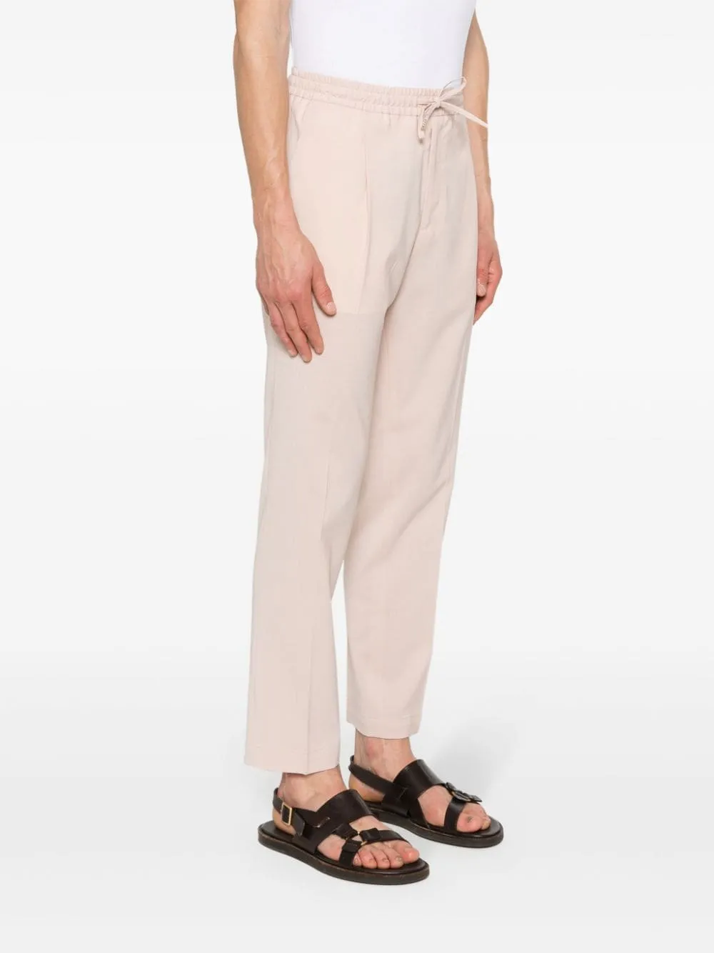 Pantaloni affusolati in rosa - uomo