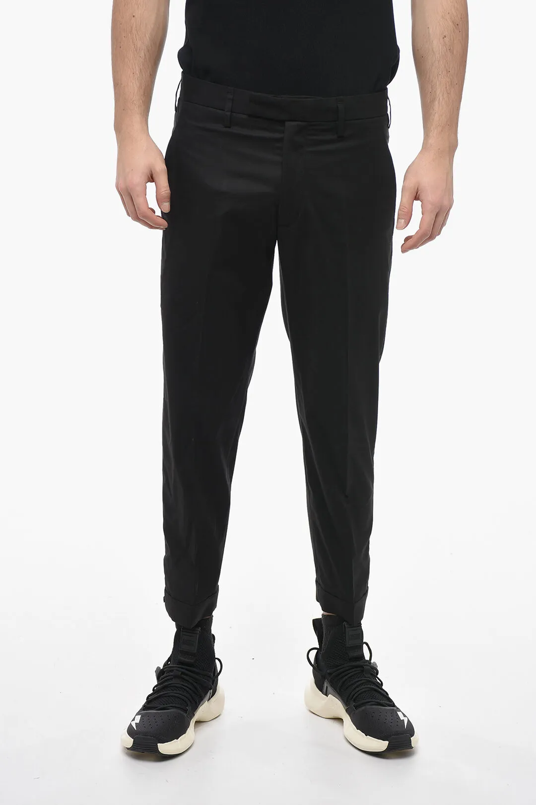Pantaloni BARRETT METAL Slim Fit con Passanti