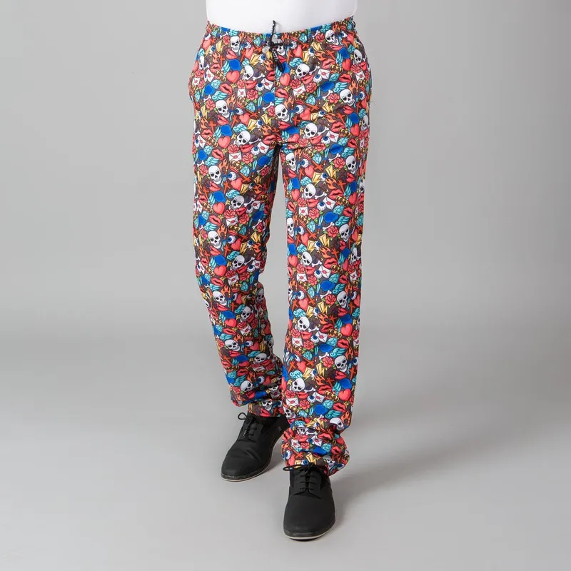 Pantaloni da cucina unisex in microfibra 4116
