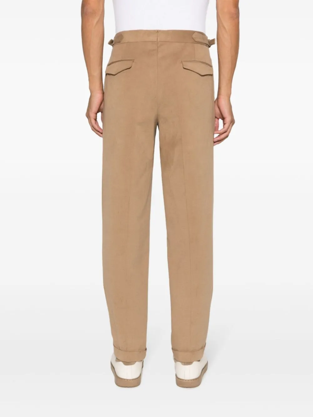 Pantaloni dritti in beige - uomo
