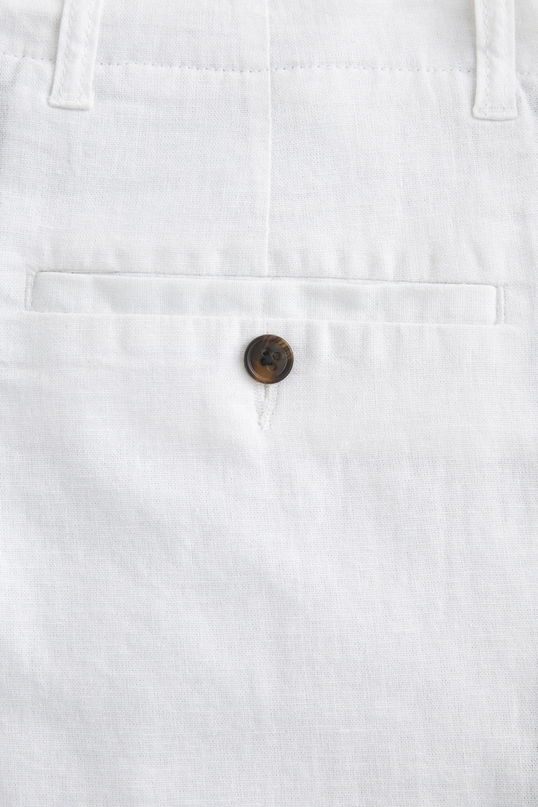 Pantaloni in viscosa e lino con coulisse