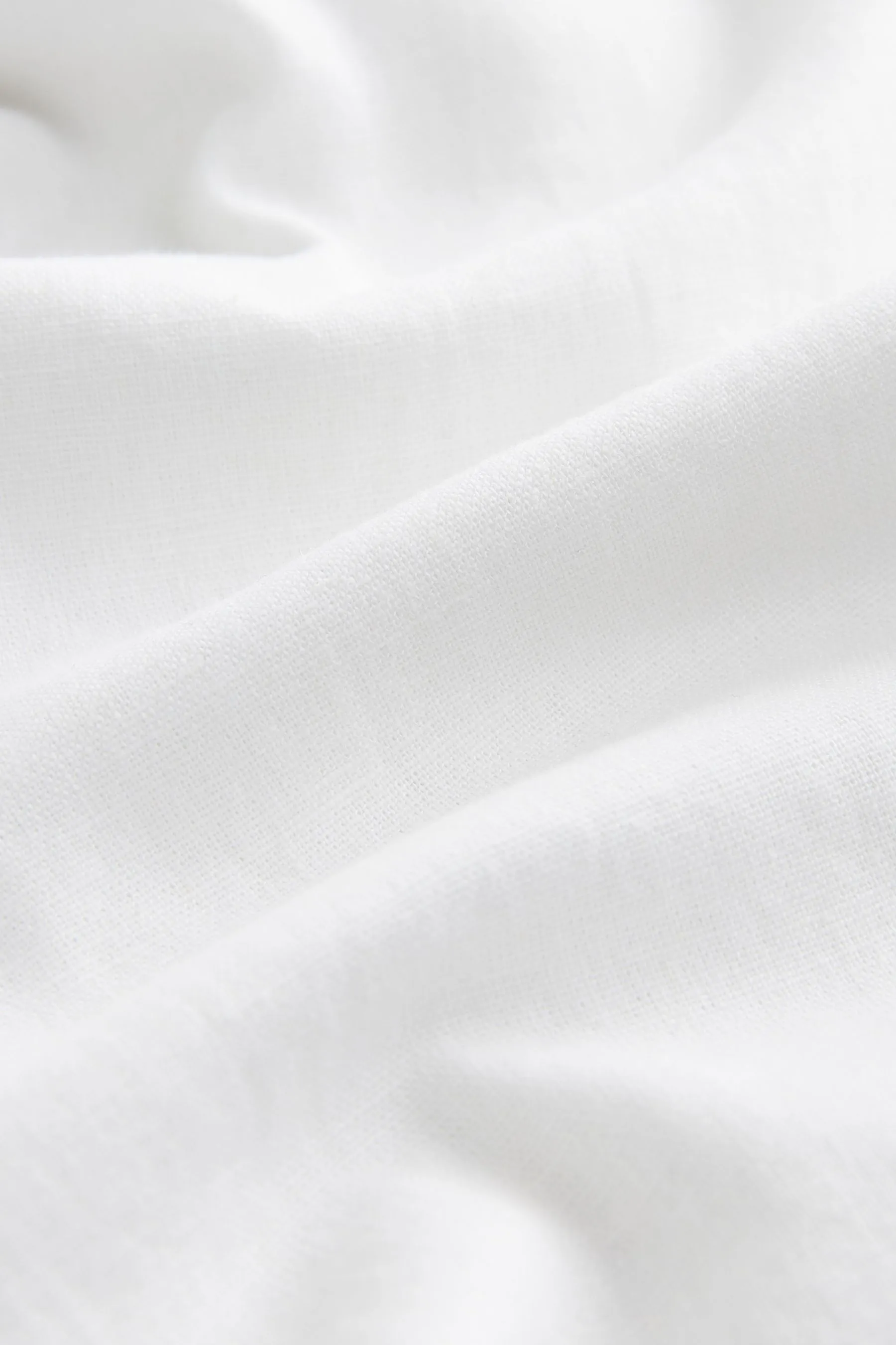 Pantaloni in viscosa e lino con coulisse