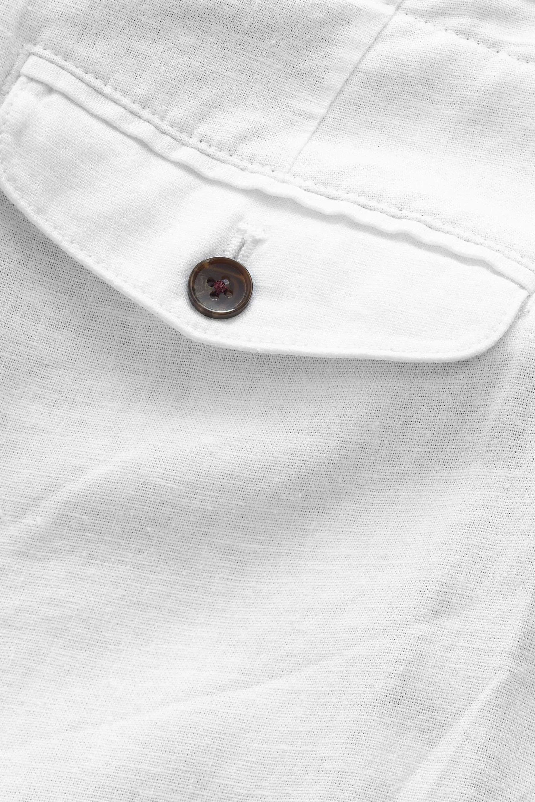 Pantaloni in viscosa e lino con coulisse