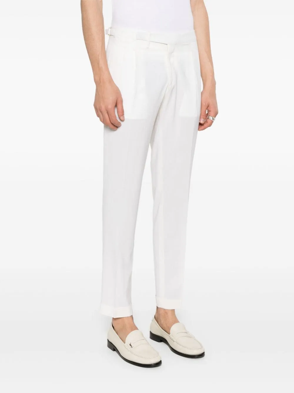 Pantaloni quartieris in bianco - uomo