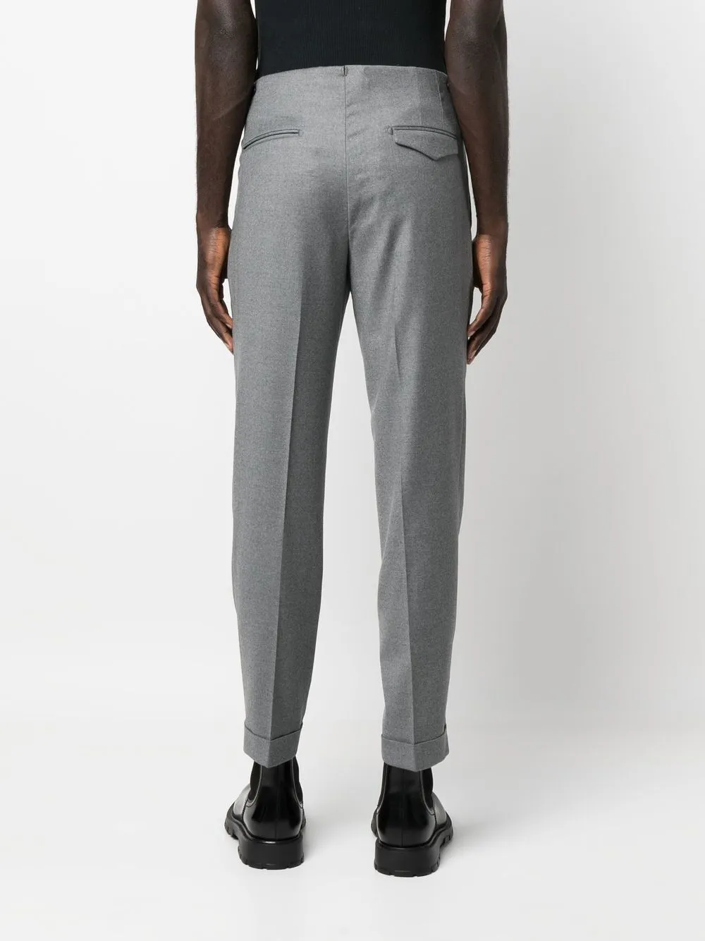 Pantaloni sartoriali in grigio - uomo