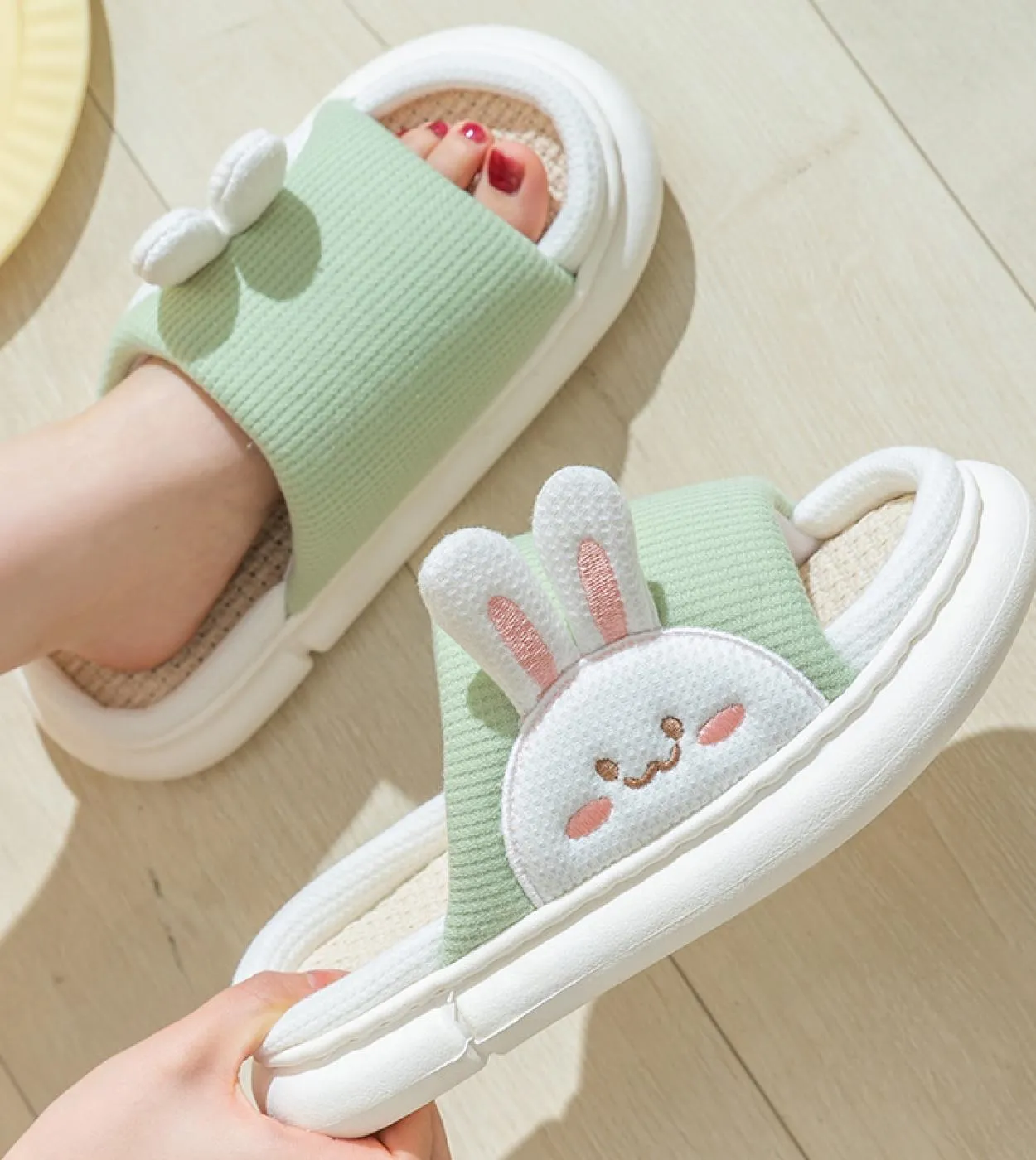 Pantofole da casa Pantofole da donna traspiranti Piattaforma Pantofole da casa Pantofole da donna
