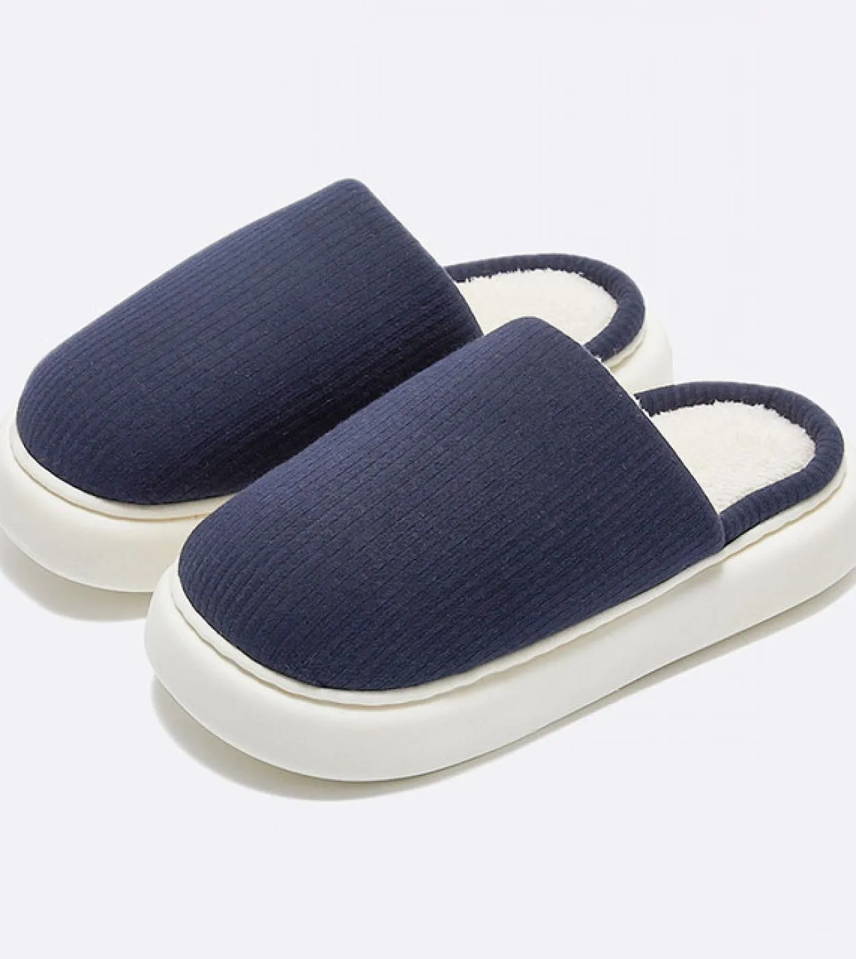 Pantofole invernali Pantofole morbide con suola spessa Pantofole calde con suola spessa Pantofole invernali da donna Pantofole d