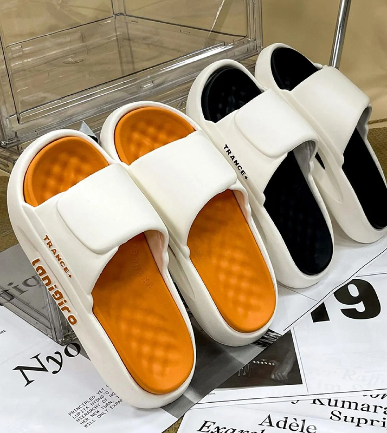 Pantofole Sandalo Tide Indossano Pantofole da donna Pantofole Sandali Pantofole da uomo Highend