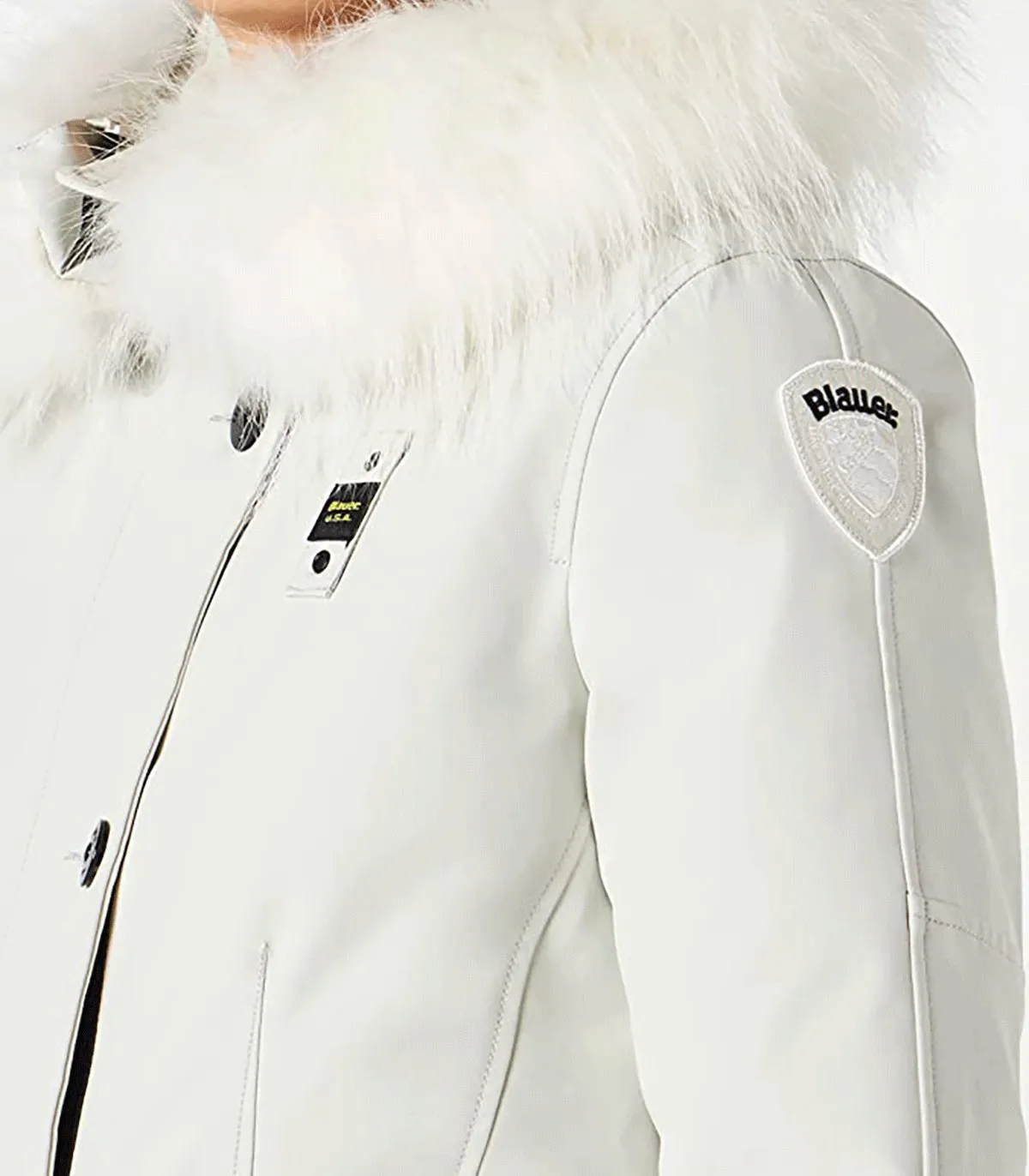 Parka Blauer Donna con pelliccia
