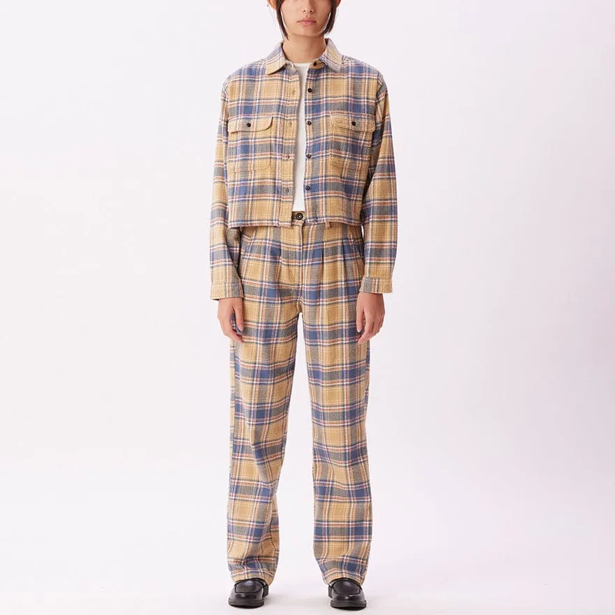 PIA FLANNEL SHIRT LS - VINTAGE BLUE MULTI