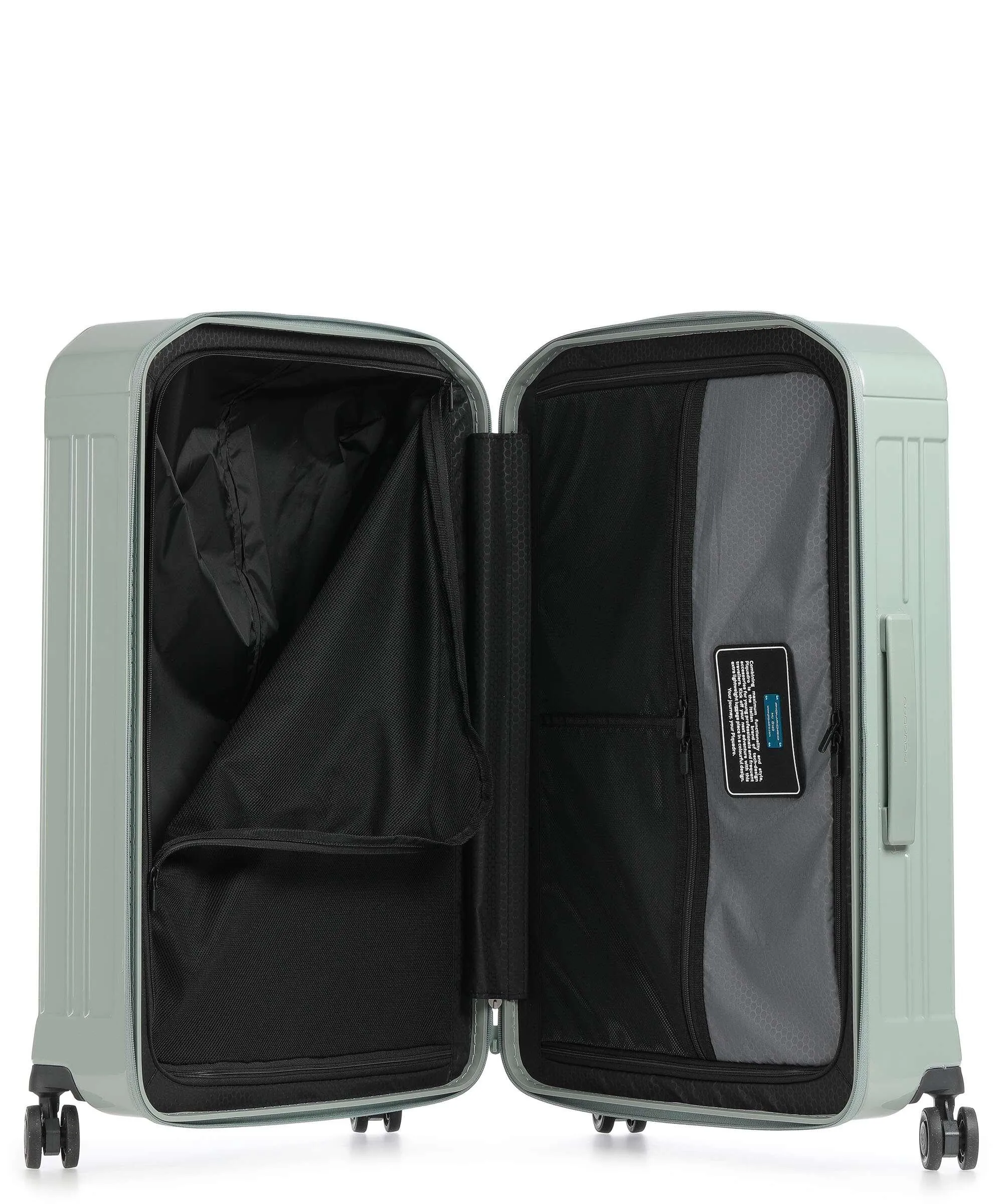  Piquadro PQ Light Valigia trolley (4 ruote) verde menta 69 cm  