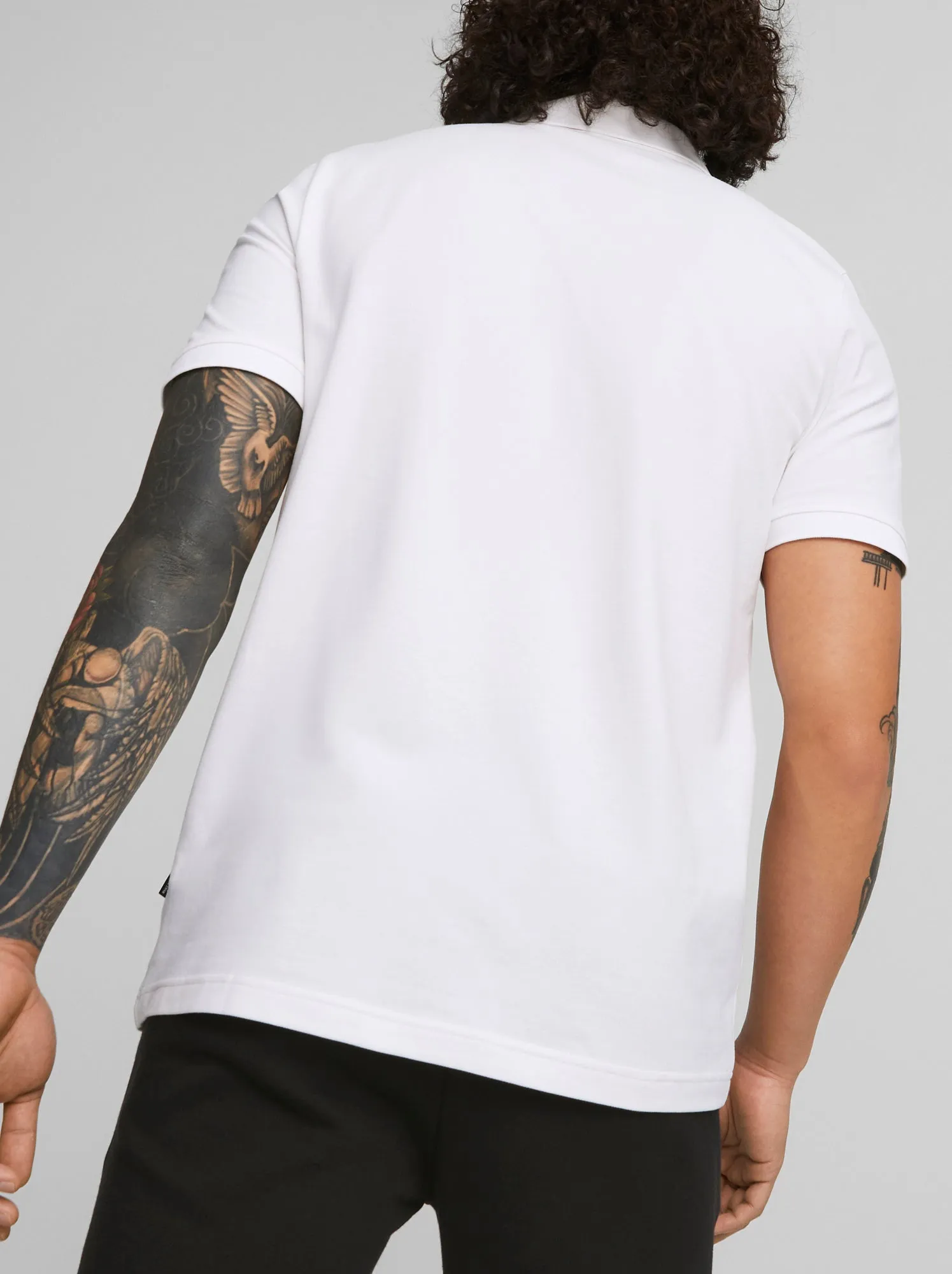 Polo 'Puma' - BIANCO