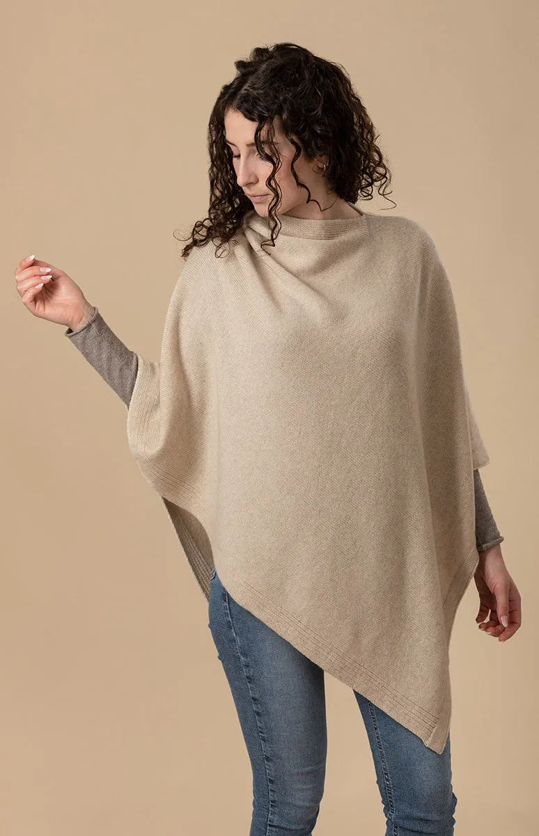 Poncho Ampio 4 Fili