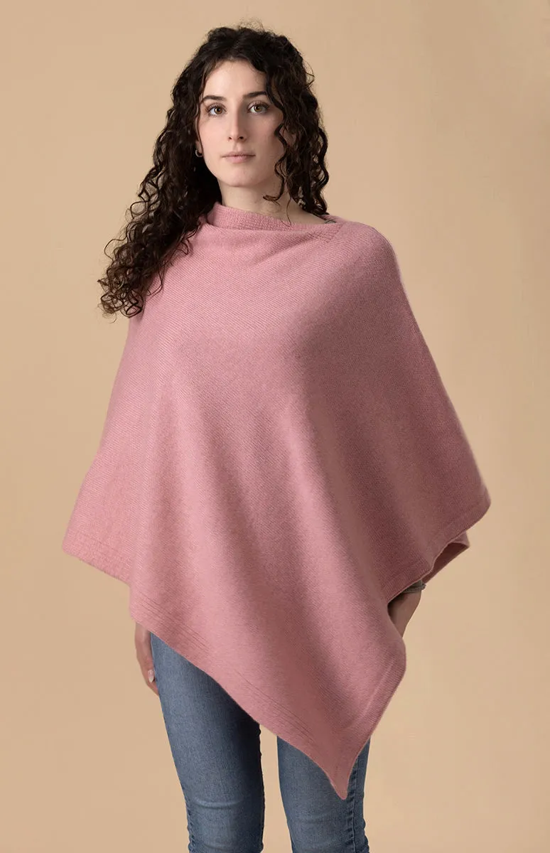 Poncho Ampio 4 Fili