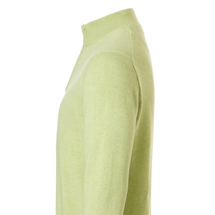 Pullover Baileys con struttura a zip Verde chiaro