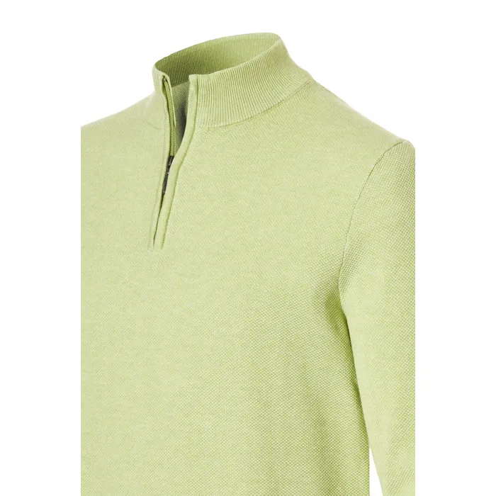 Pullover Baileys con struttura a zip Verde chiaro