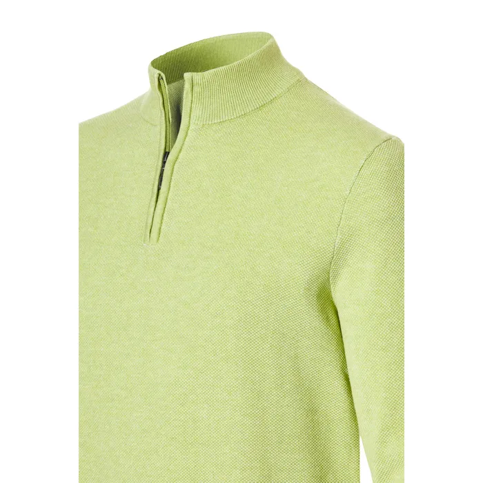 Pullover Baileys con struttura a zip Verde chiaro