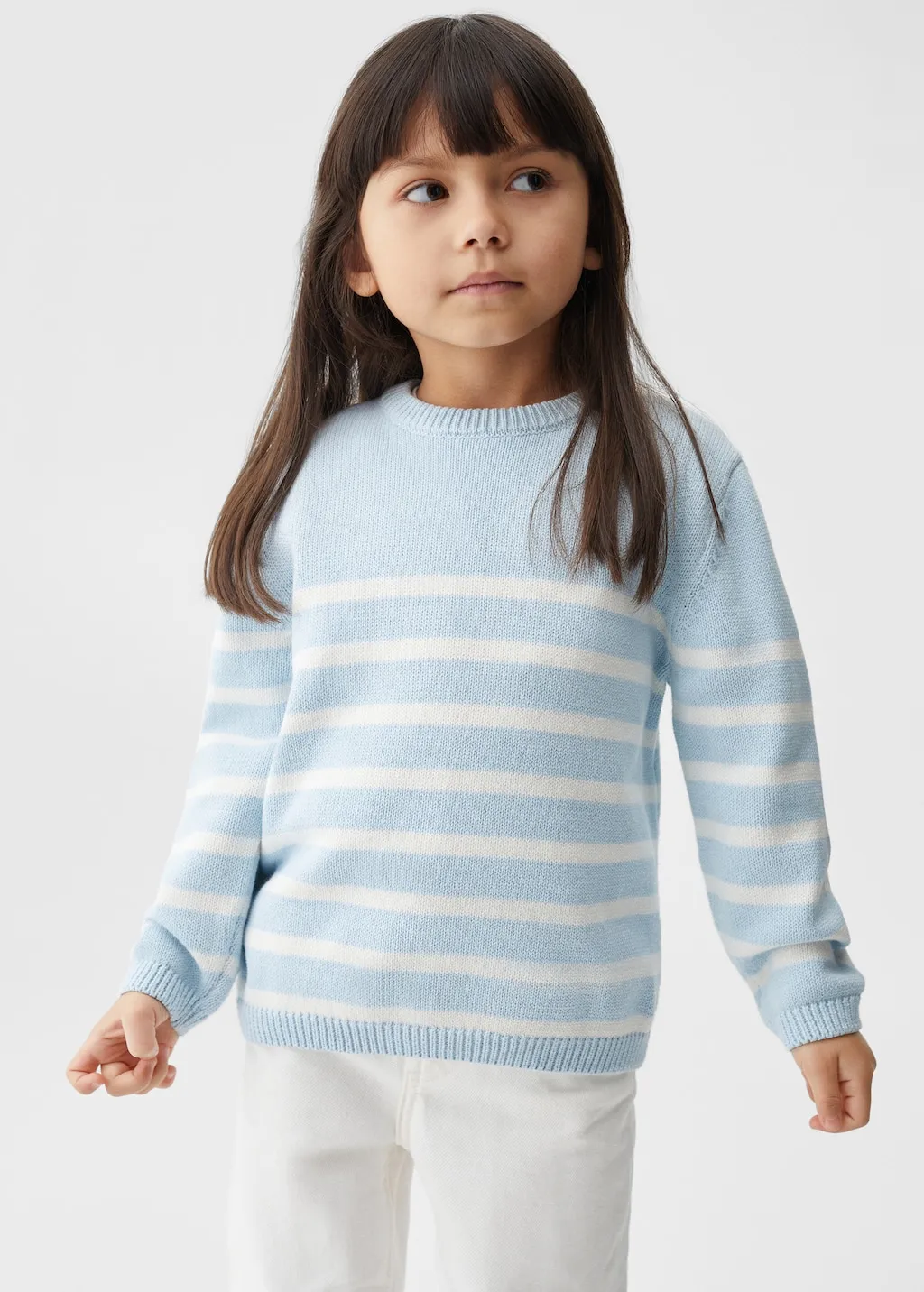 Pullover fantasia righe