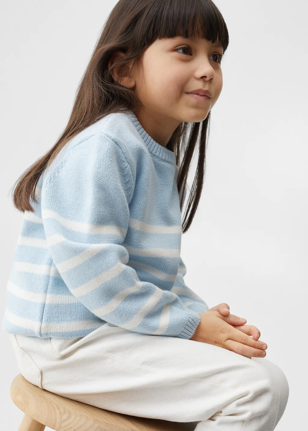 Pullover fantasia righe