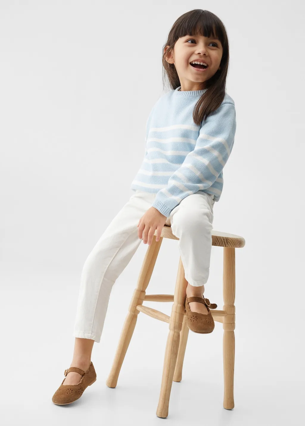 Pullover fantasia righe