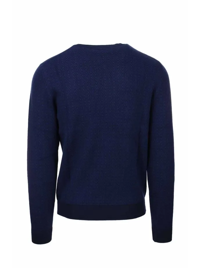 Pullover girocollo  fantasia