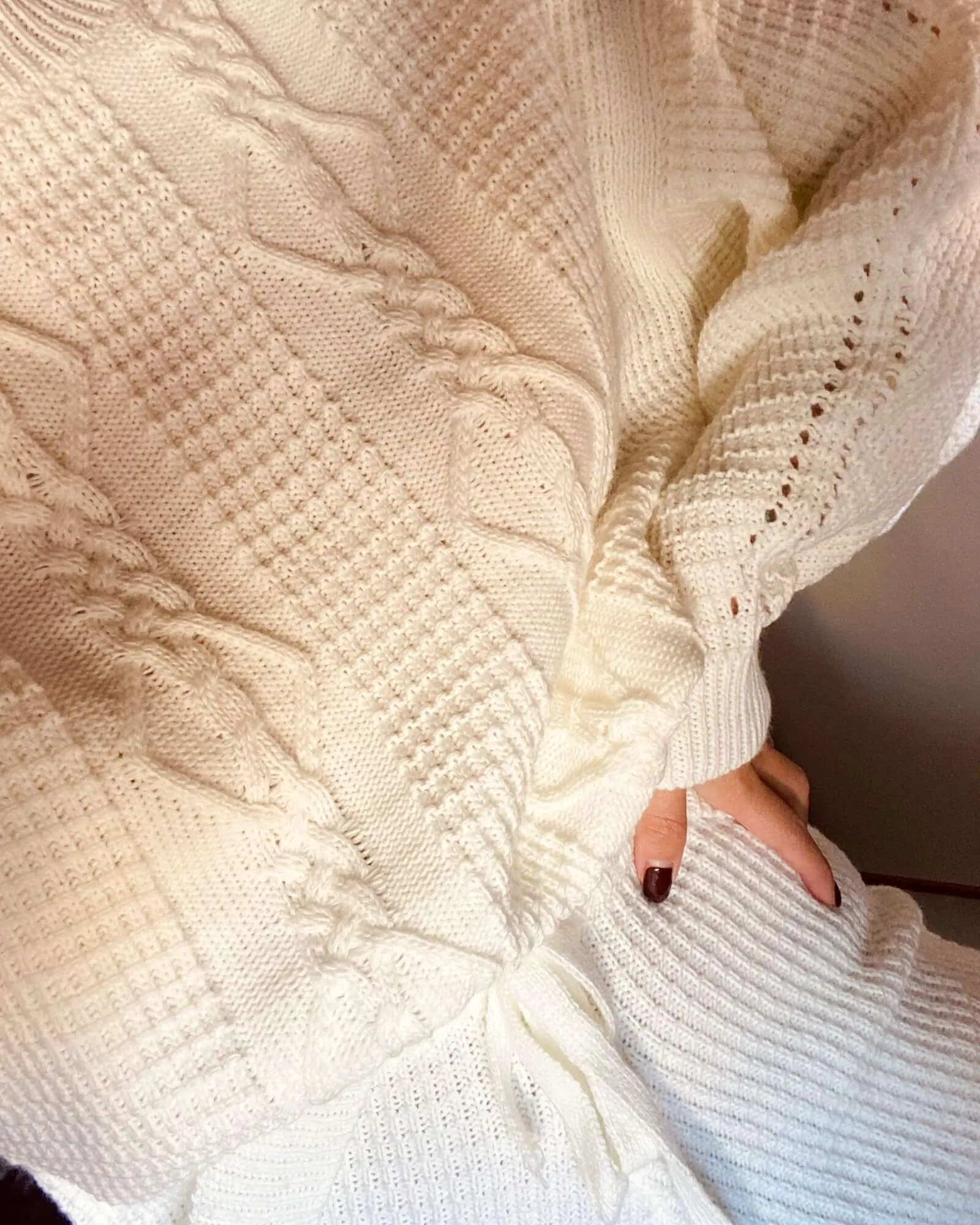 Pullover lavorato