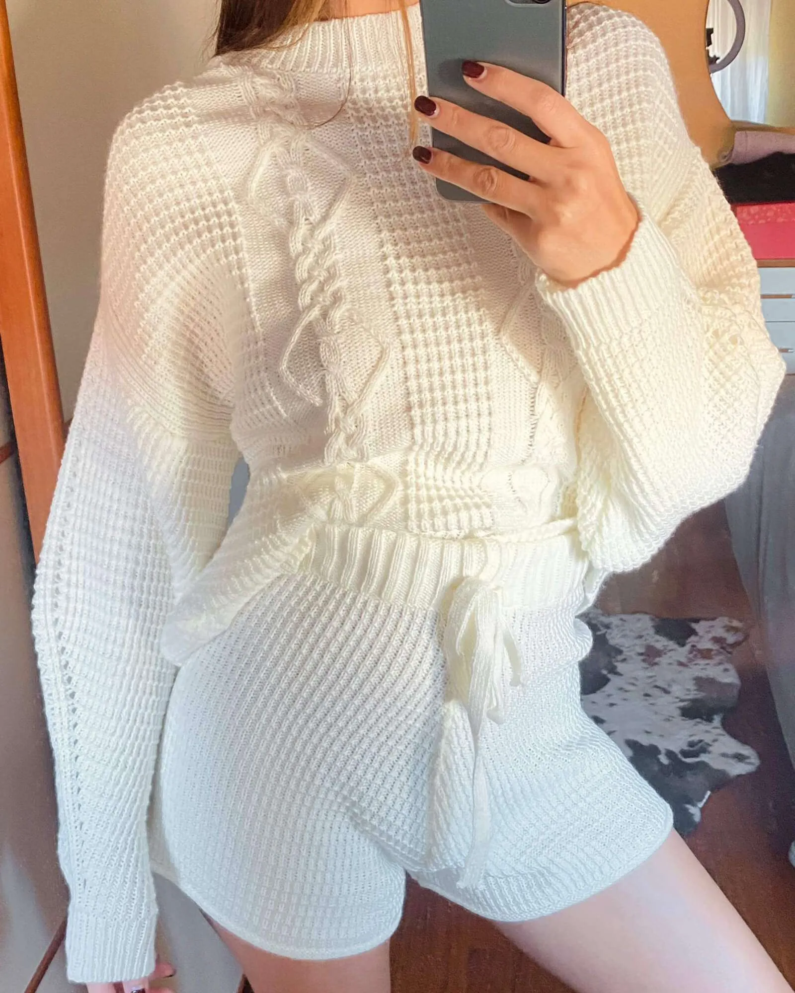 Pullover lavorato