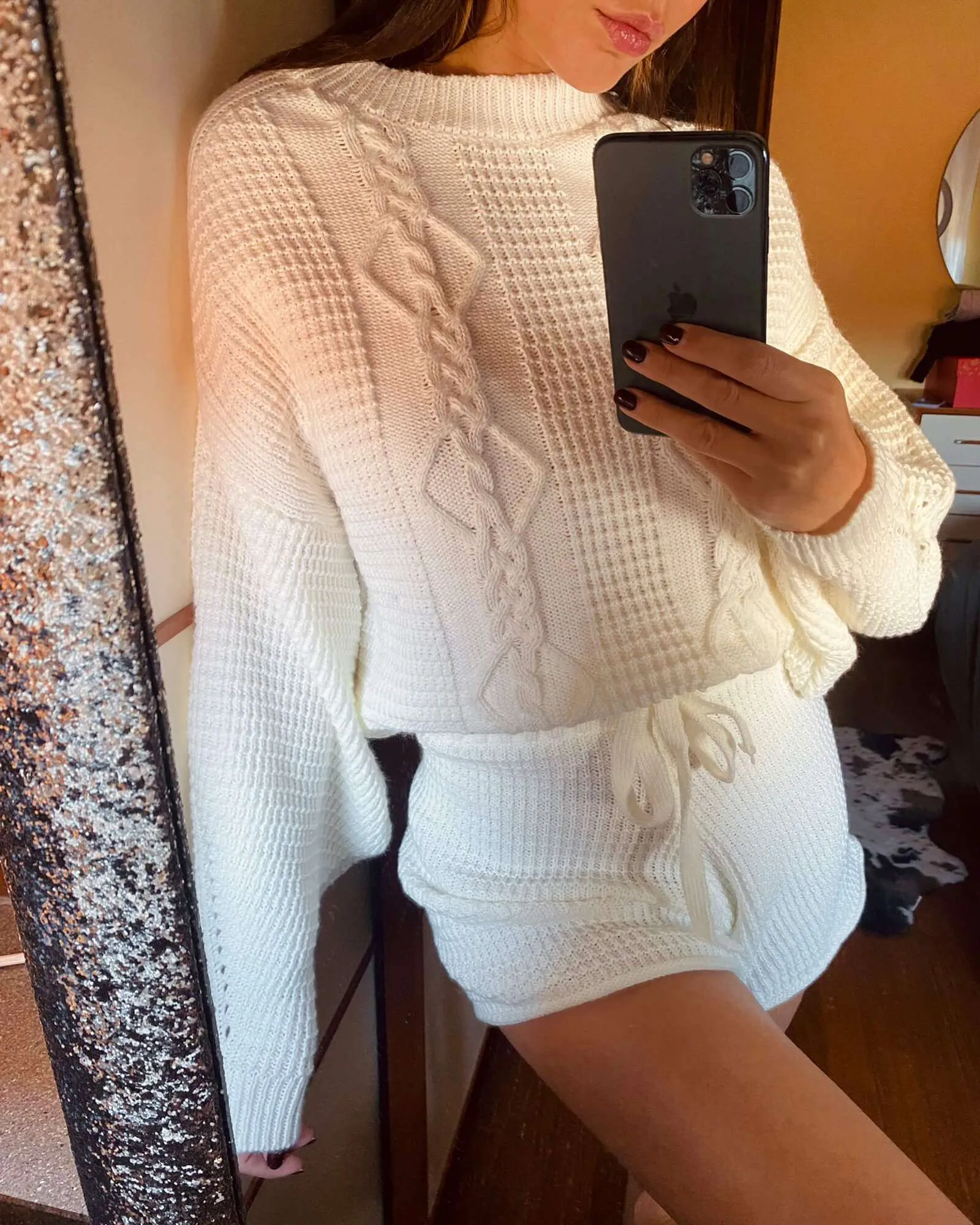 Pullover lavorato