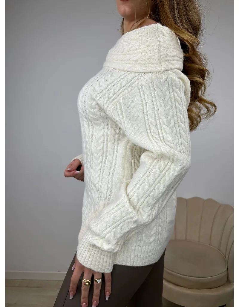 PULLOVER LORIE BIANCO
