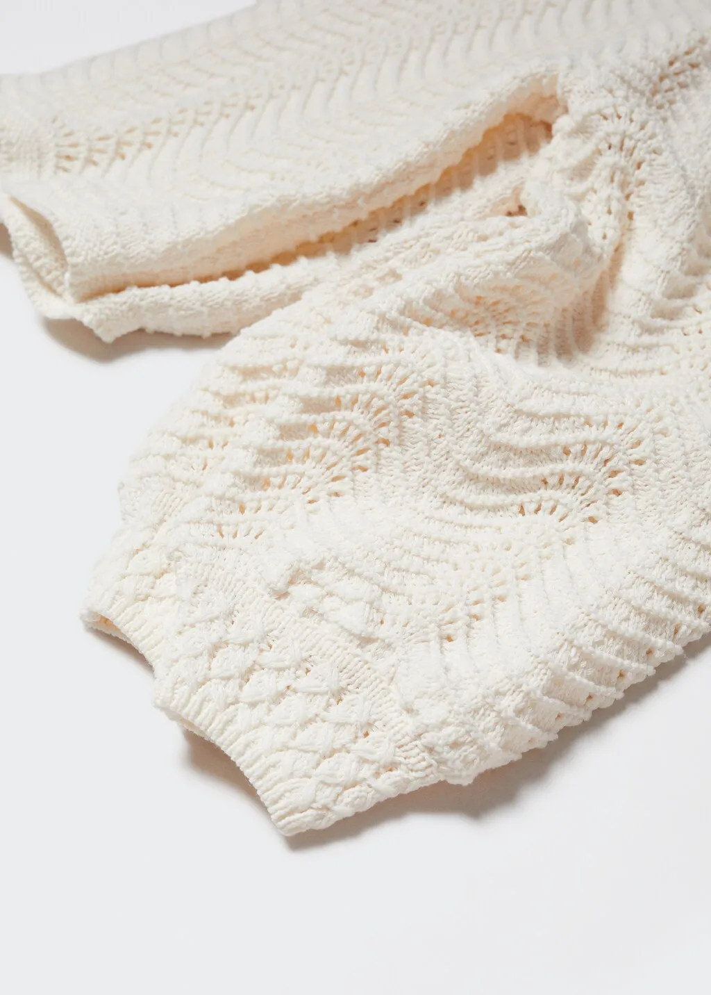 Pullover maglia maniche a palloncino