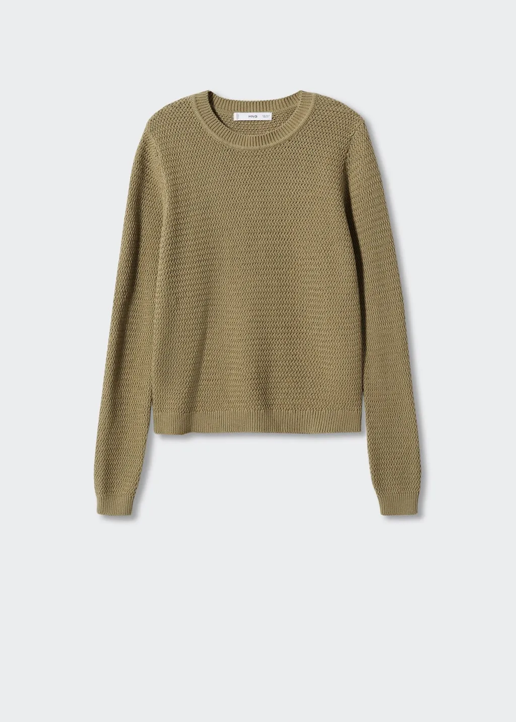 Pullover melangiato cotone