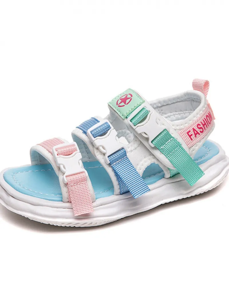 Ragazzi Semplici Sandali Sportivi Bambini Moda Hook Loop Street 2022 Estate