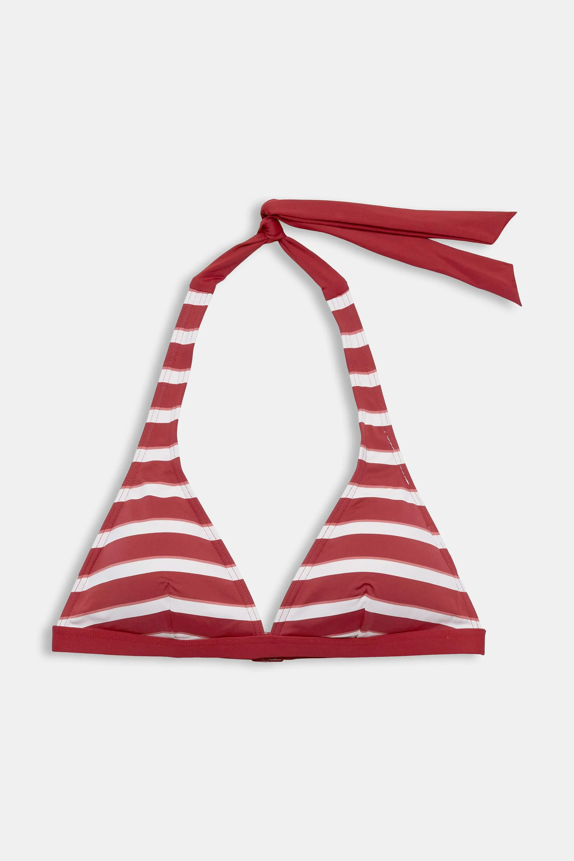 Reggiseno da bikini imbottito e con allacciatura al collo
